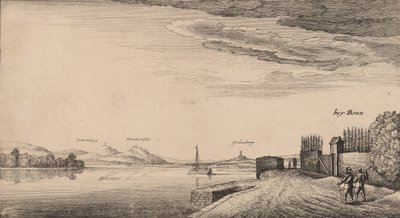 Utsikt over Lewenberg. av Wenceslaus Hollar