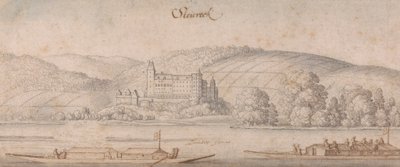 Utsikt over Steiereck ved Donau av Wenceslaus Hollar