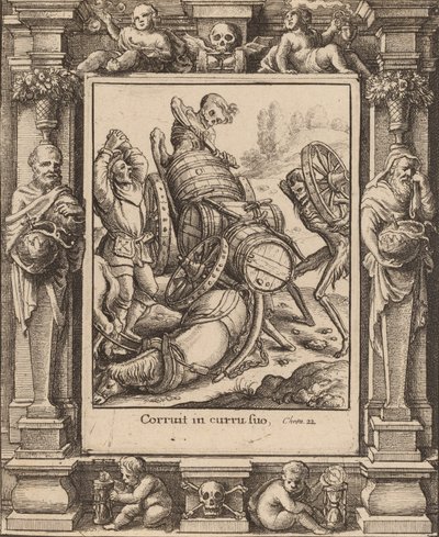 Waggoner, 1651. av Wenceslaus Hollar