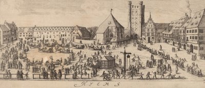 Vinter: The Parade Ground, ca. 16281629. av Wenceslaus Hollar