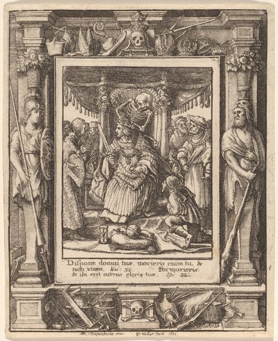 Keiser av Wenceslaus Hollar after Hans Holbein the Younger after Abraham van Diepenbeeck