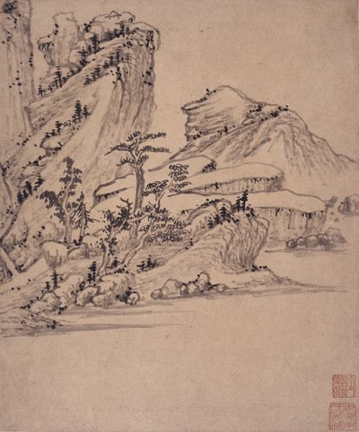 Album av landskapsmalerier av Wencong Yang