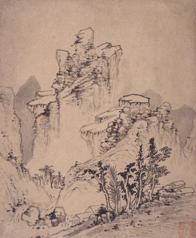 Album av landskapsmalerier av Wencong Yang