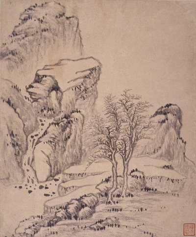 Album av landskapsmalerier av Wencong Yang
