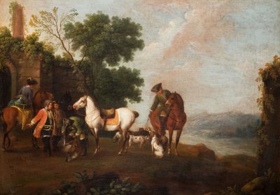 Hjortejakten, 1760. av Wenzel Ignaz Prasch