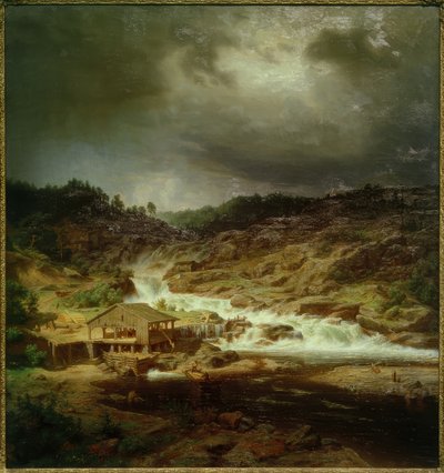 W.Holmberg, Kyrö-fossen av Werner Holmberg