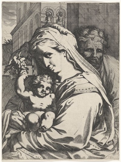 Hellige familie av Werner van den Valckert