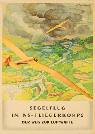 National Socialist Flyers Corps - veien til Luftwaffe, tidlig på 1940-tallet. av Werner von Axster Heudtlass