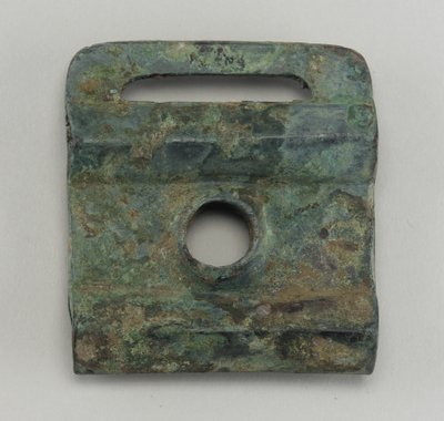 Vogn eller seletilpasning (bronse) av Western Zhou Dynasty Chinese School