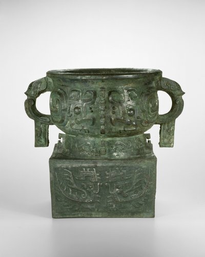 Kornkar av Western Zhou Dynasty Chinese School