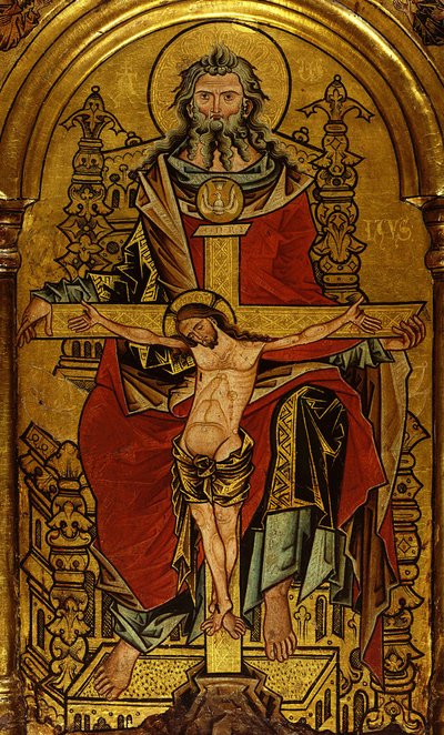Altertavle med treenigheten, ca 1250 av Westphalian Master