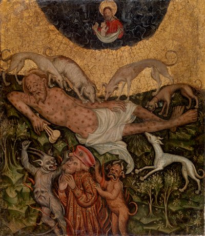 Helbredelse av Lasarus av Westphalian Master