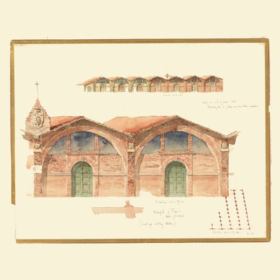 Et lager fra 1500-tallet i Pisa, Italia av Whitney Warren Jr.
