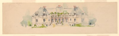 Høyde av Mansion av Whitney Warren Jr.