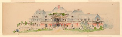 Høyde av Mansion av Whitney Warren Jr.