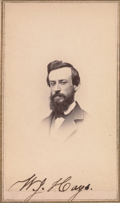 William Jacob Hays, sr., 1860-tallet. av Whitney and Paradise