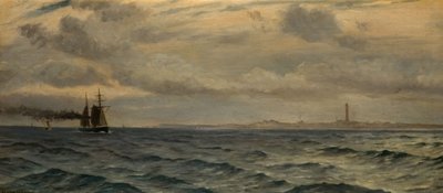Off The Skagerrak, 1884.   av Whitworth Wallis