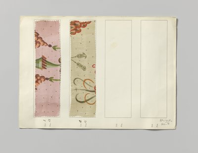 Stål med trykt side, design Chi-ki av Wiener Werkstätte