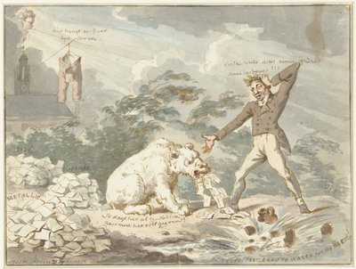 En økonomisk debakel av Wijnand Esser (attributed to)