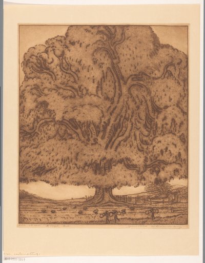 The Harvest, Bali (original tittel på objekt) av Wijnand Otto Jan Nieuwenkamp (signed by artist)