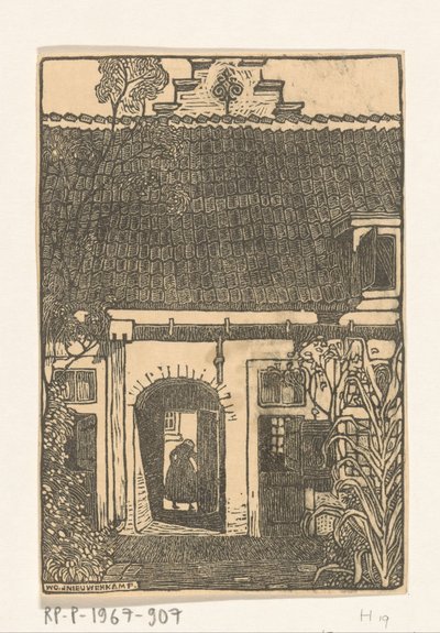 Brouwershofje i Haarlem Hofje i Haarlem (original tittel) av Wijnand Otto Jan Nieuwenkamp