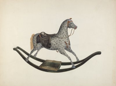 Hobbyhest, ca. 1941. av Wilbur M Rice