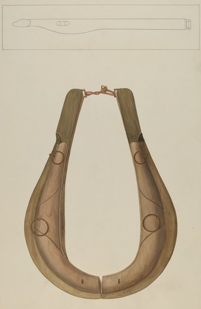 Hestehalsbånd og Hame, ca. 1938. av Wilbur M Rice
