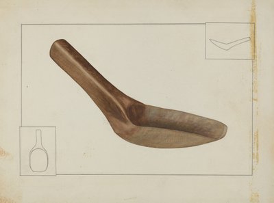 Firkantet treskje, ca. 1937. av Wilbur M Rice