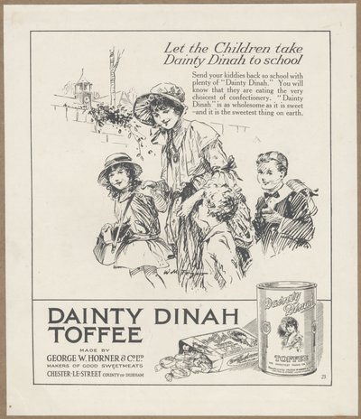 Dainty Dinah Toffee, ca. 1920 av Wilfred Fryer