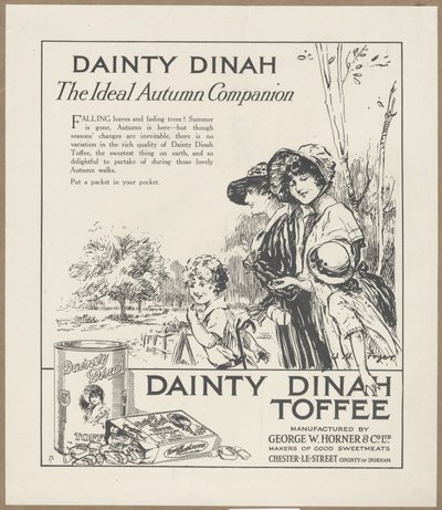 Dainty Dinah Toffee, ca. 1920 av Wilfred Fryer