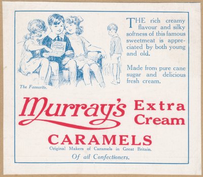 Murrays karameller, ca. 1920 av Wilfred Fryer