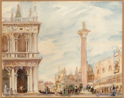 Piazzetta, Venezia av Wilfrid de Glehn