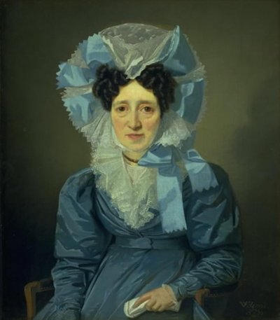 Cathrine von Halle, født Nathanson av Wilhelm Bendz