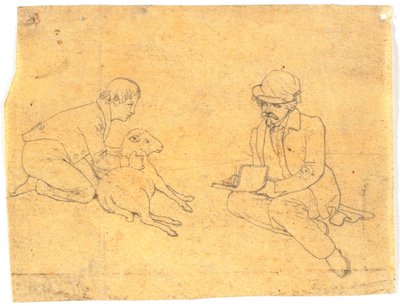 Lammet er tegnet av Wilhelm Bendz