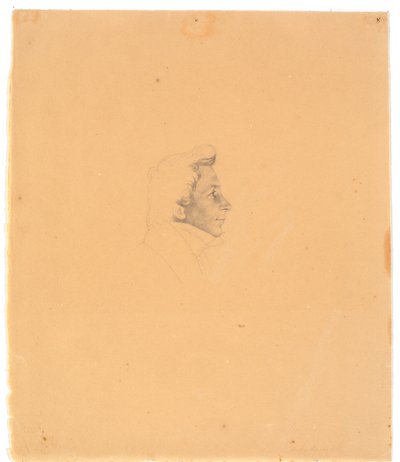 Porträt von Bernhard Stange av Wilhelm Bendz