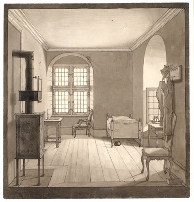 Rom i Odense kloster av adelige jomfruer av Wilhelm Bendz