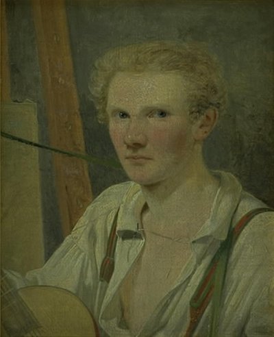 Selvportrett av Wilhelm Bendz