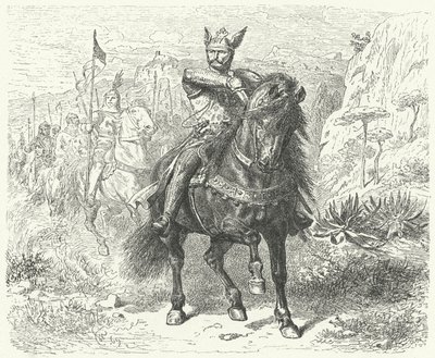 El Cid (gravering) av Wilhelm Camphausen