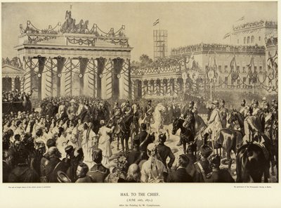 Otto von Bismarck i Berlin i 1871 av Wilhelm Camphausen
