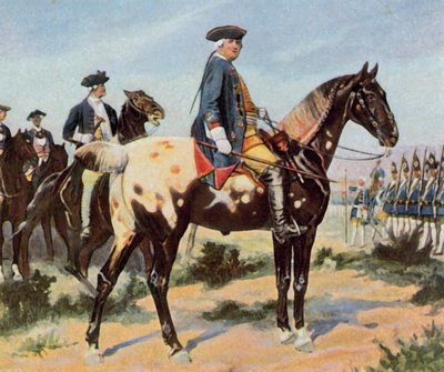 Soldatkongen Fredrik Vilhelm I av Preussen av Wilhelm Camphausen