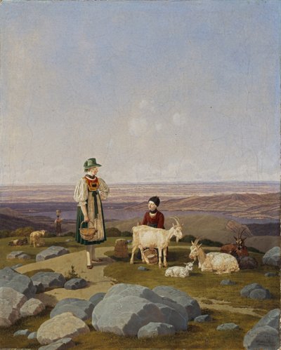 På Gaisalm av Wilhelm Kobell Ritter von