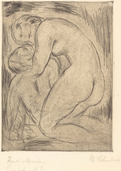 The Dead Man (Der tote Mann) av Wilhelm Lehmbruck