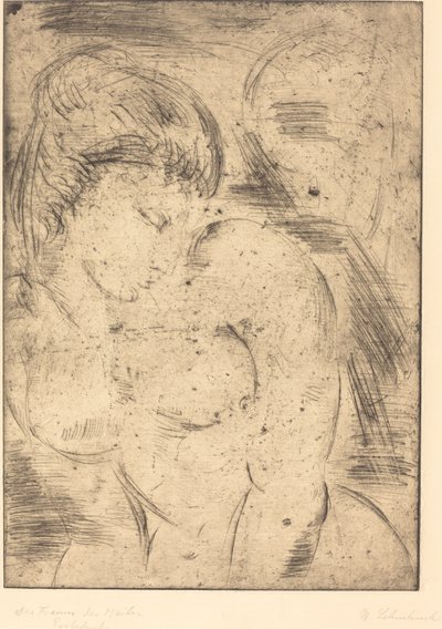 Kvinnens drøm av Wilhelm Lehmbruck