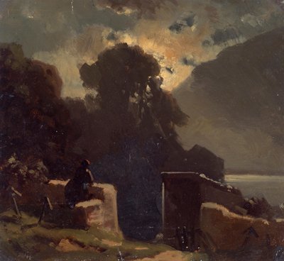 månelandskap av Wilhelm Lichtenheld