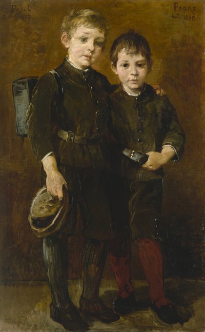 Portrett av kunstnerens sønner av Wilhelm Marc