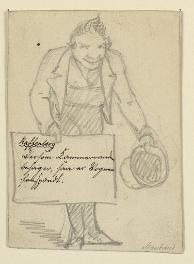 Bue kusk. Invitasjonen (til Raffenberg) av Wilhelm Marstrand