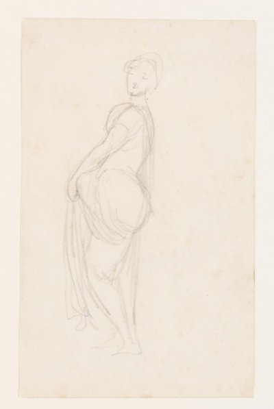 Dansende kvinne av Wilhelm Marstrand