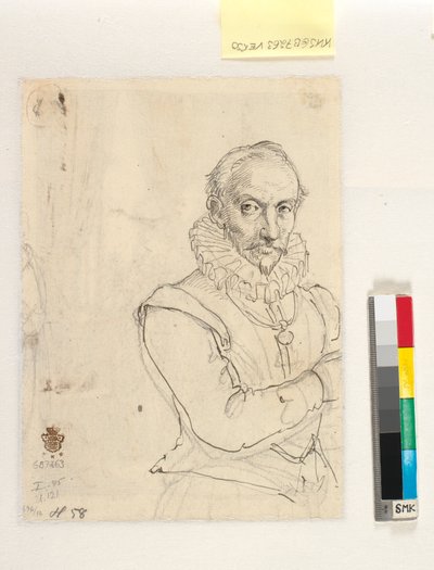 En adelsmann, på Christian IVs tid av Wilhelm Marstrand