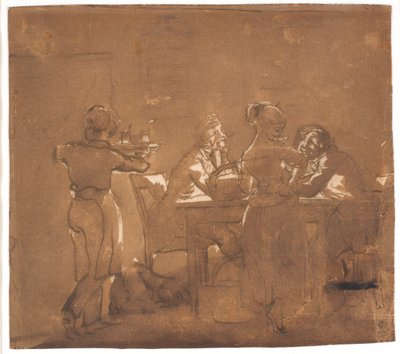 En tavernascene av Wilhelm Marstrand