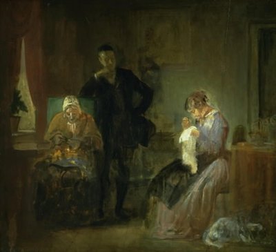 Frierens besøk av Wilhelm Marstrand